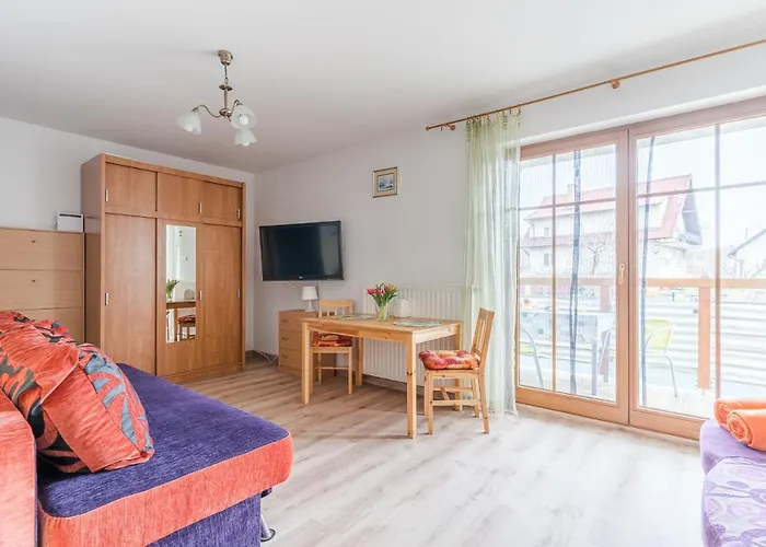 Piamola Turkusowa, Bezplatne Solarium Апартаменты Конты Рыбацке